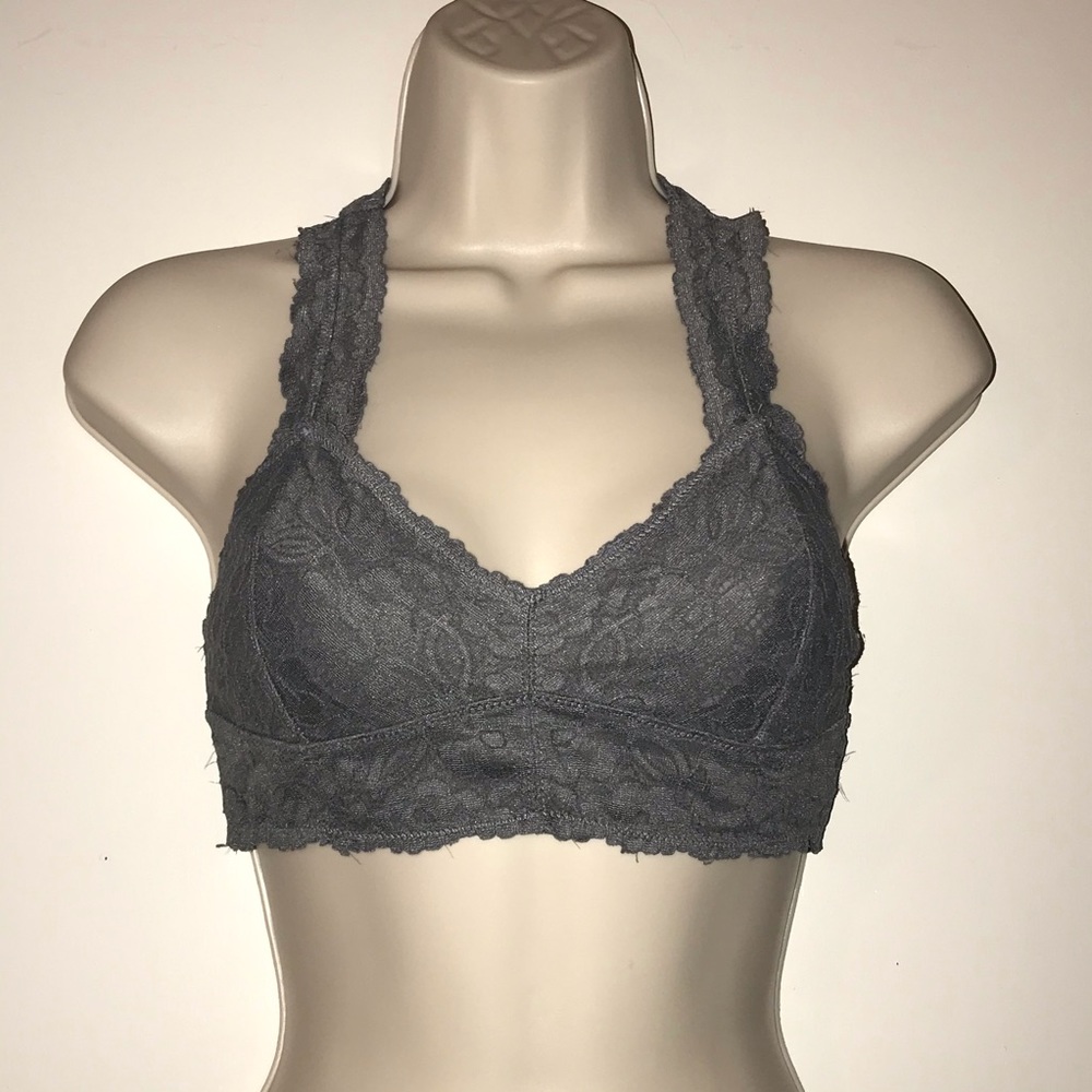 Free People Grey Bralette